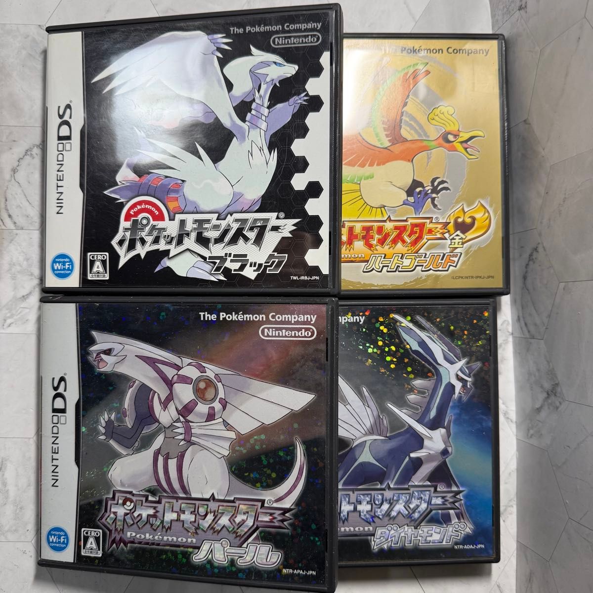 ポケットモンスター ダイヤモンド ハートゴールド ブラック プラチナ