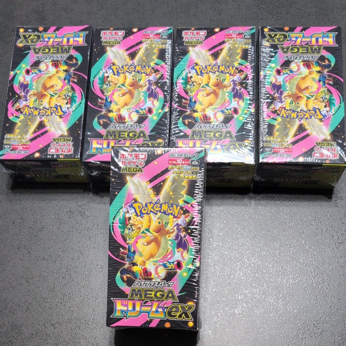 ポケモンカードゲーム ハイクラスパック MEGA ドリームex 5BOX