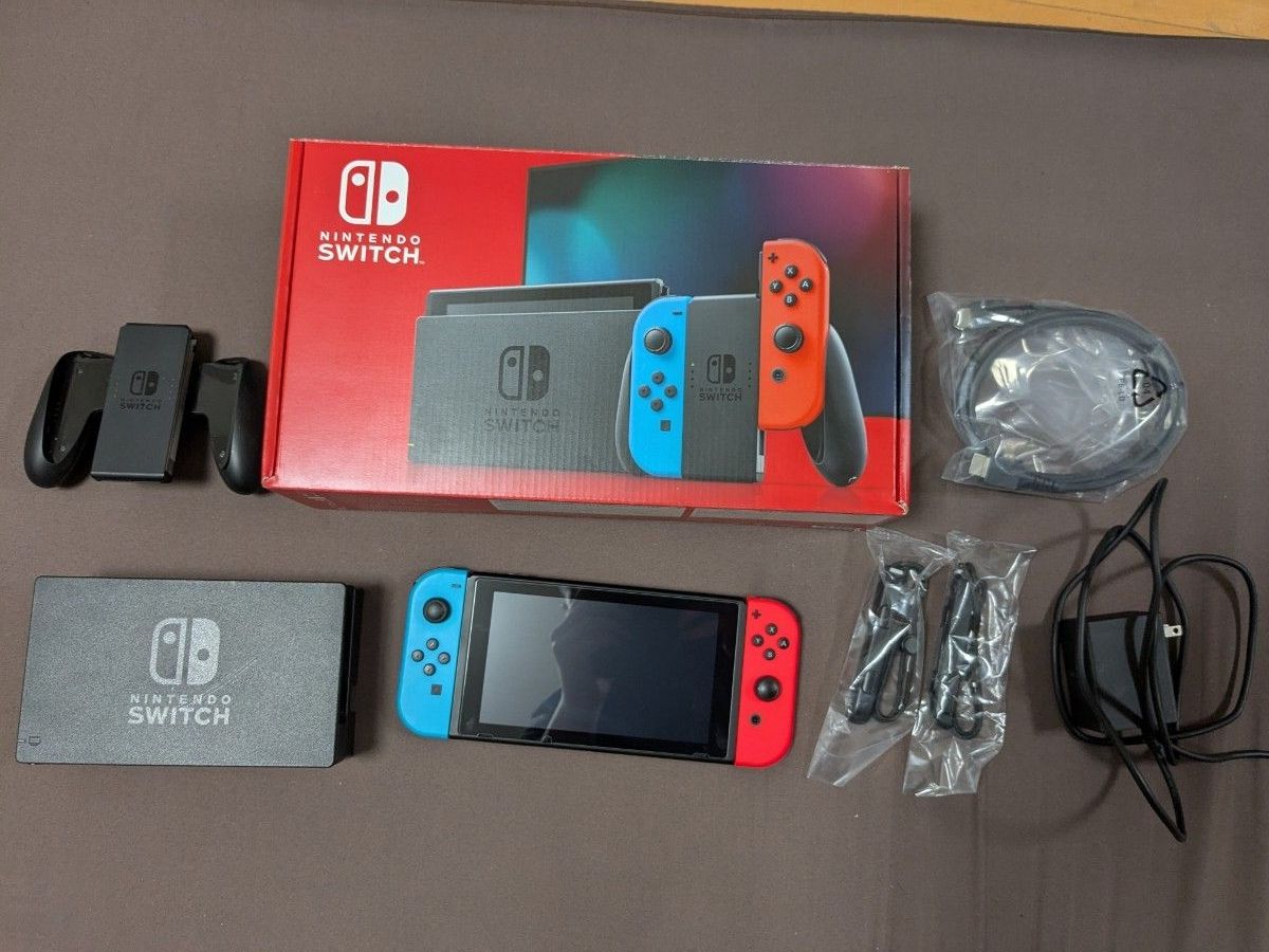 動作良好】Nintendo Switch 本体セット（付属品ほぼ完品）｜Yahoo