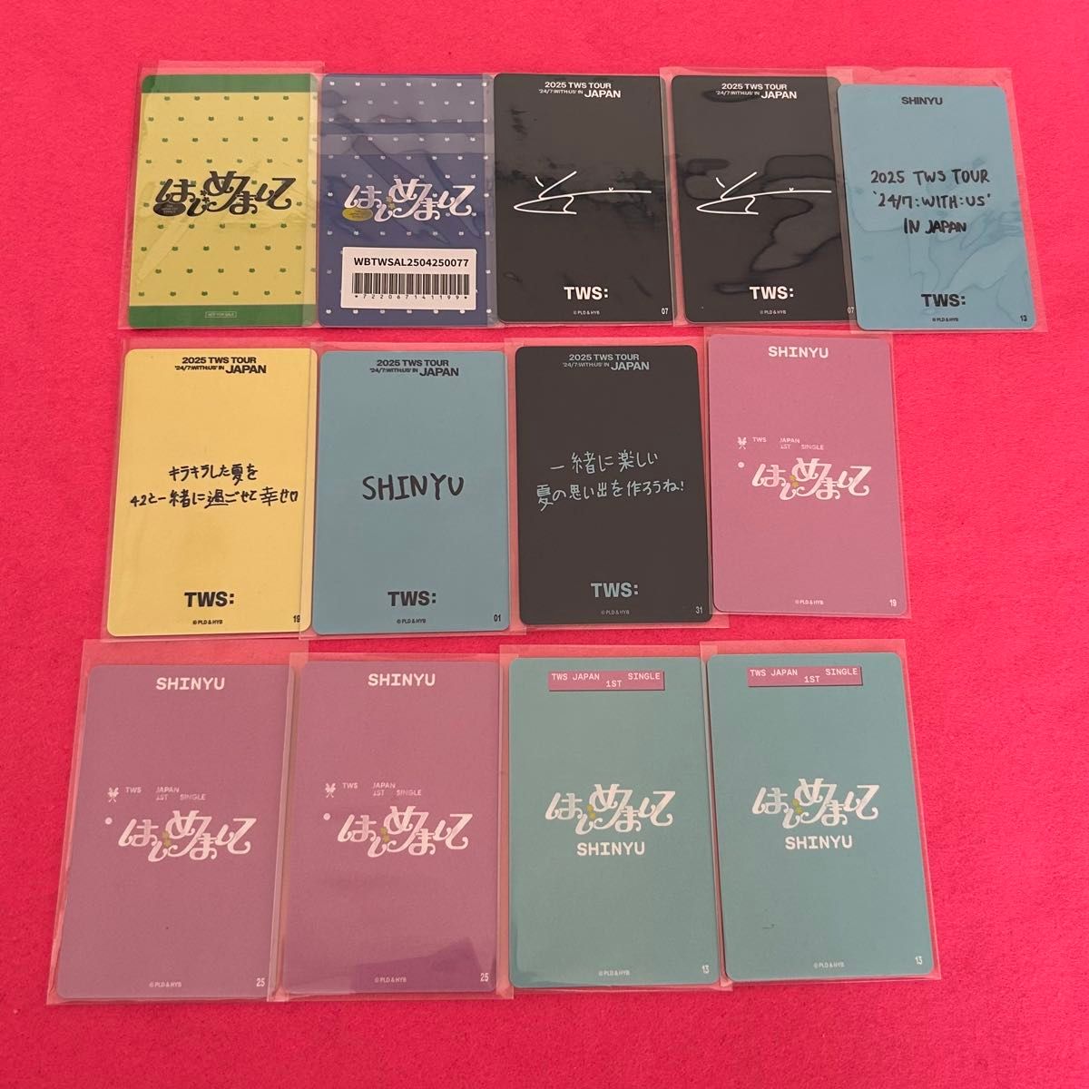 TWS シニュ トレカ等 45枚セット ラキドロ・本国特典・中華等｜Yahoo