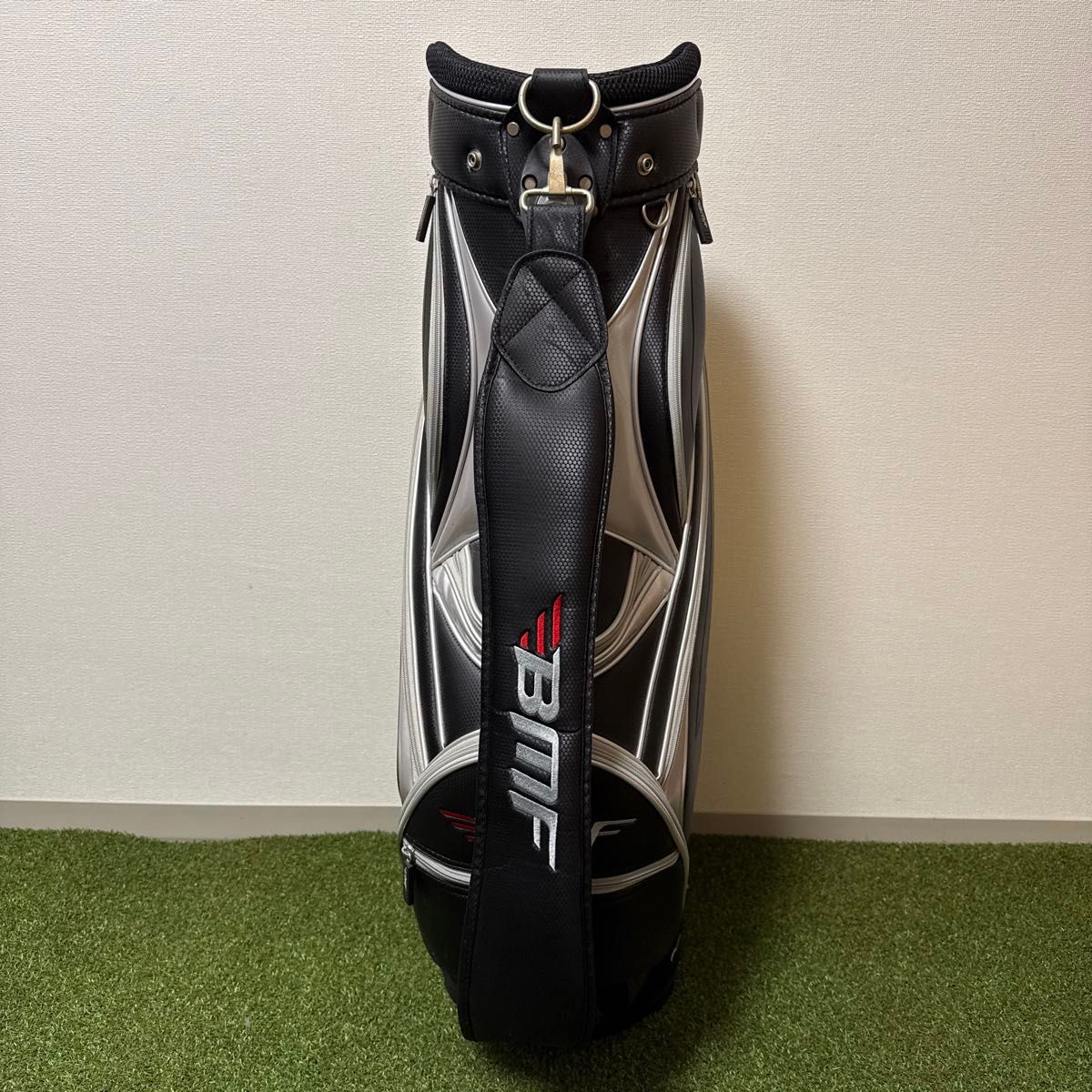 BMF Black Milled Face キャディバッグ ブラック系 ゴルフバッグ