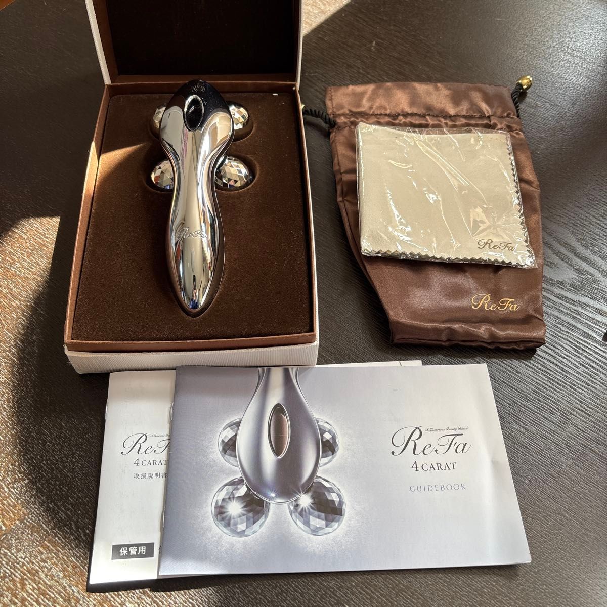 ReFa 4カラット 美顔ローラー シルバー リファ フォーカラット｜Yahoo