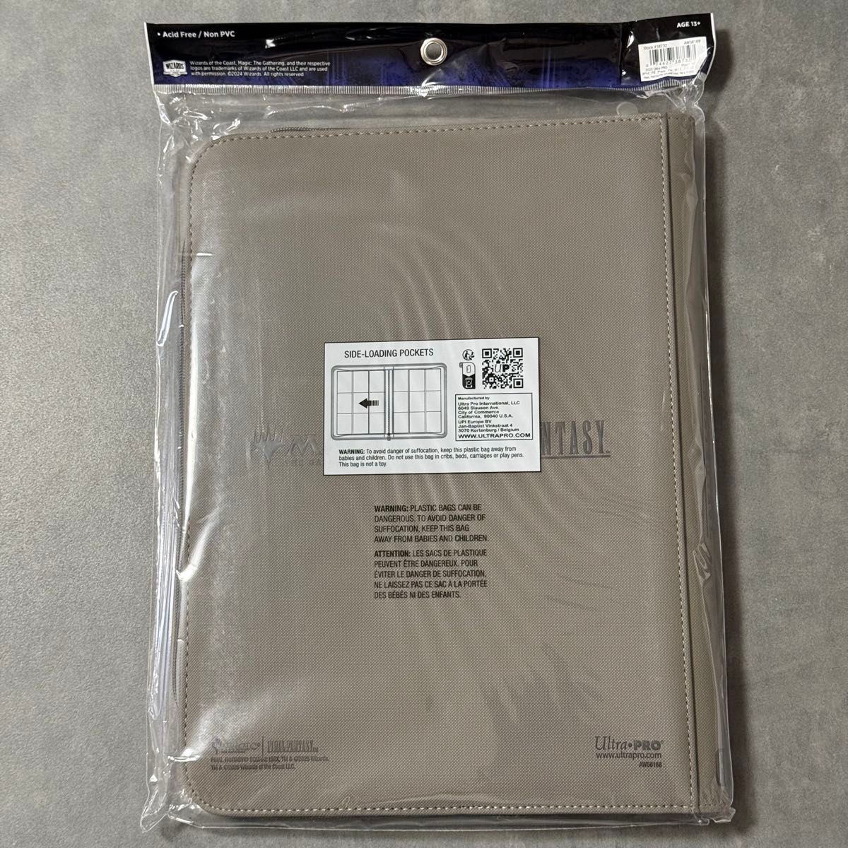 UltraPro】クラウド・セフィロス バインダー MTG FF ウルトラプロ