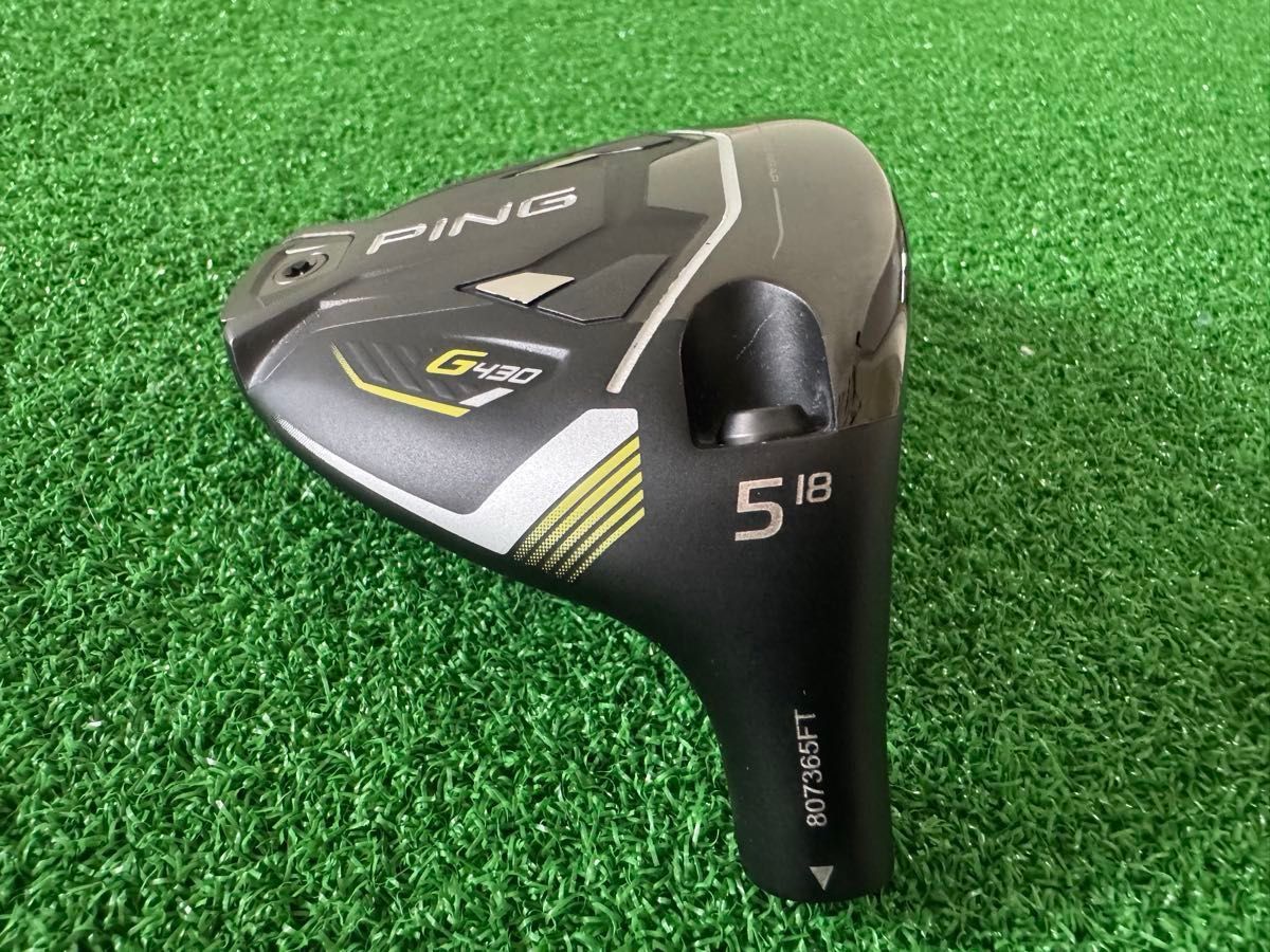 PING ピン G430 MAX 5W 18度 ベット単品 純正ヘッドカバー付