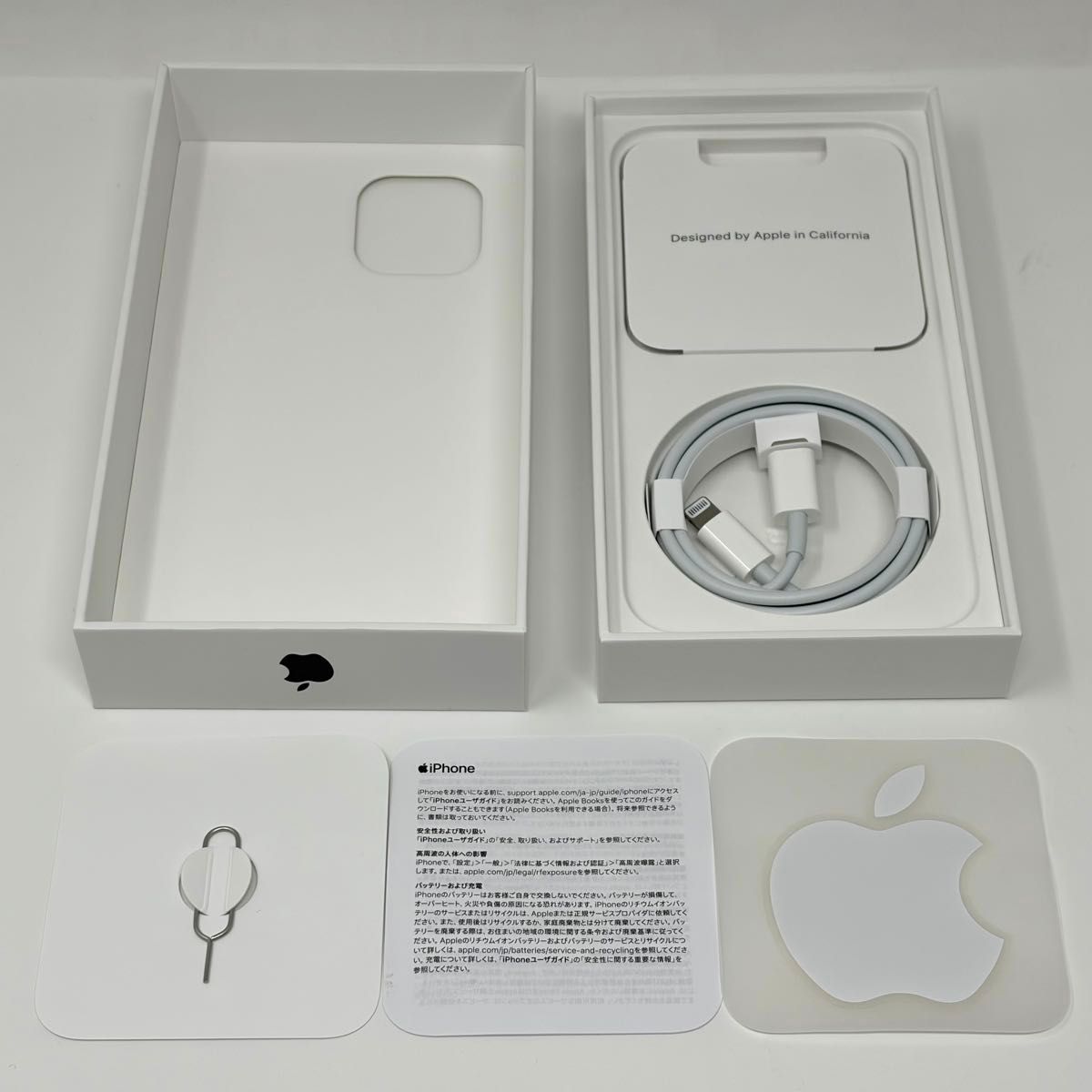 美品】 iPhone12 箱と付属品（純正ケーブル付き）｜Yahoo!フリマ（旧