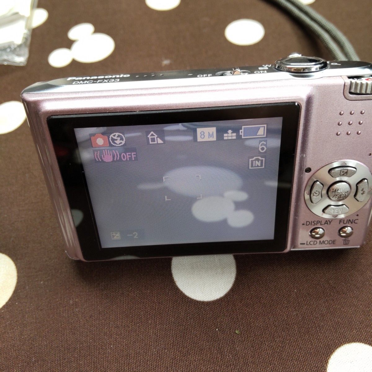 LUMIX DMC-FX33 ピンク コンパクト Panasonic パナソニック デジタル