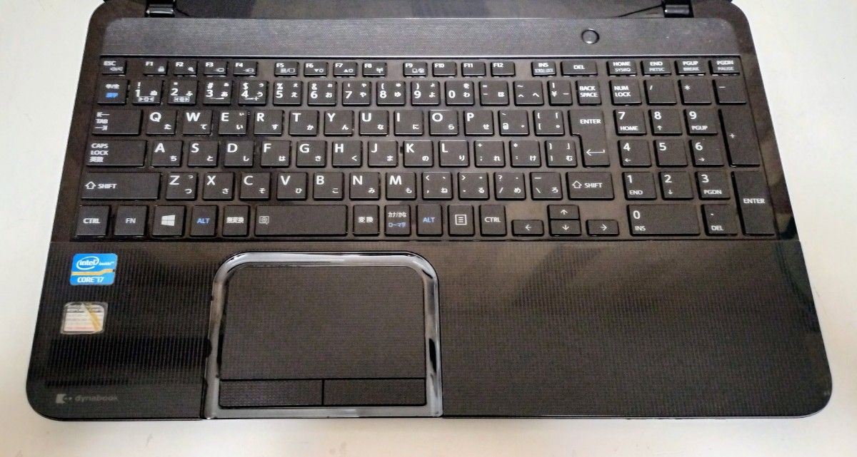 TOSHIBA dynabook Core i7 メモリ8GB SSD128GB Webカメラ ブルーレイ