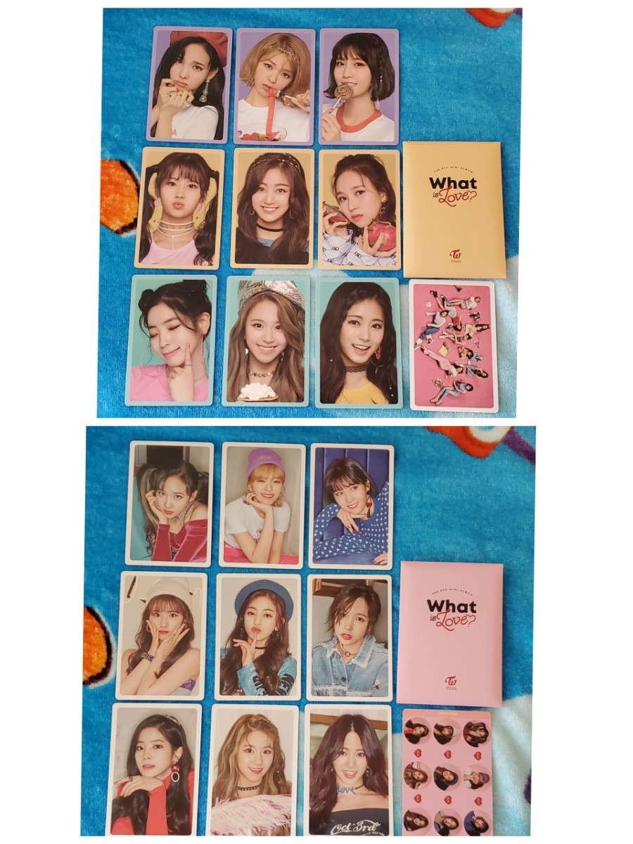 TWICE twice トレカセット whatislove 初回特典 ①｜Yahoo!フリマ（旧