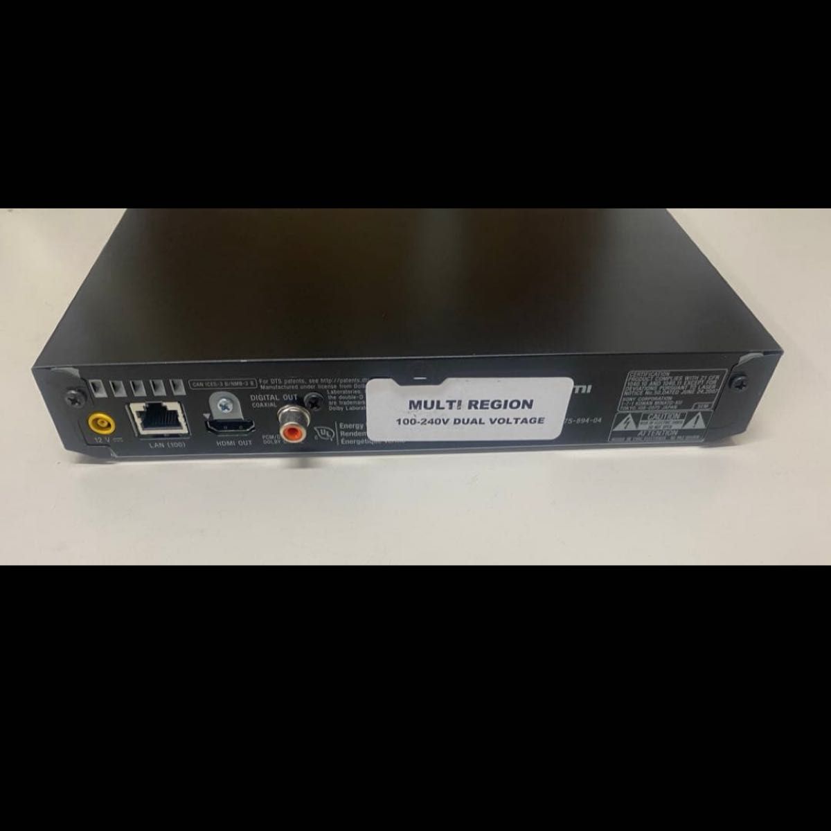 ソニー ブルーレイプレイヤー BDP-S1700 リージョンフリー中古品