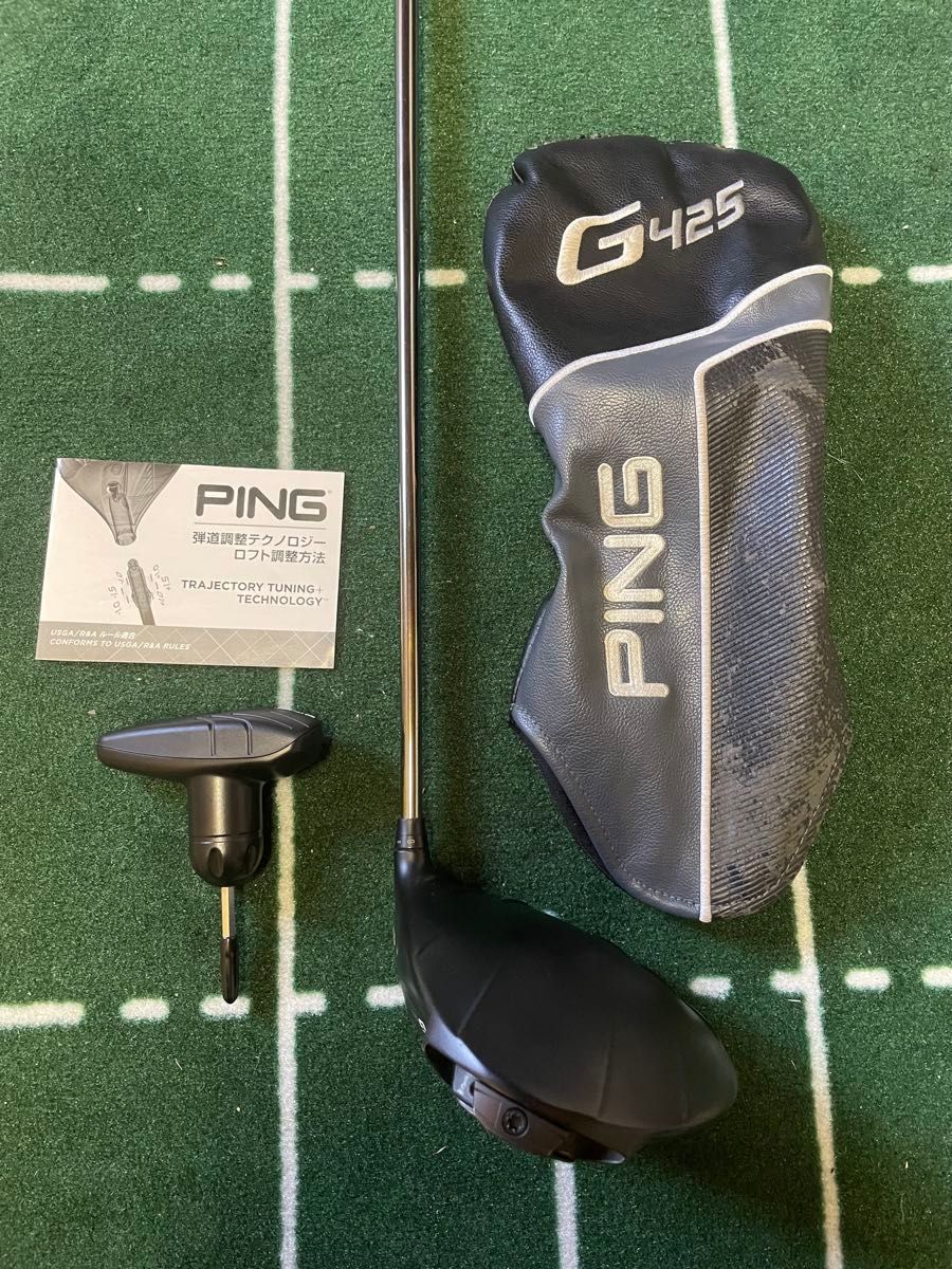 PING G425 LST 9° ドライバー 1W ヘッドカバー レンチ付き 9度 PING