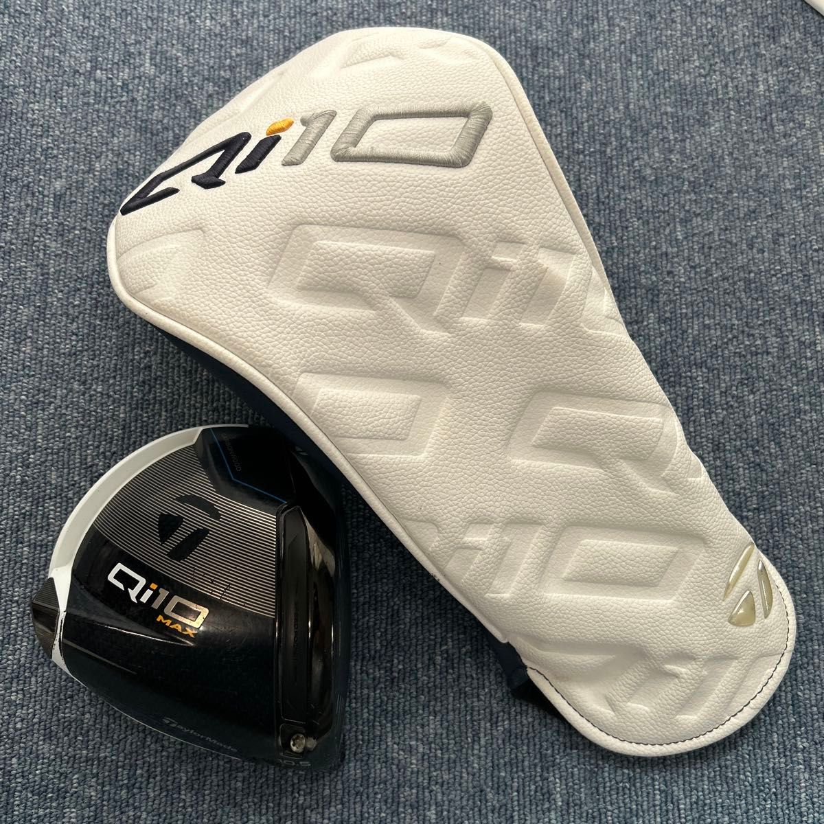 テーラーメイド》美品Qi10 MAX LITE ドライバーヘッド＋ヘッドカバー