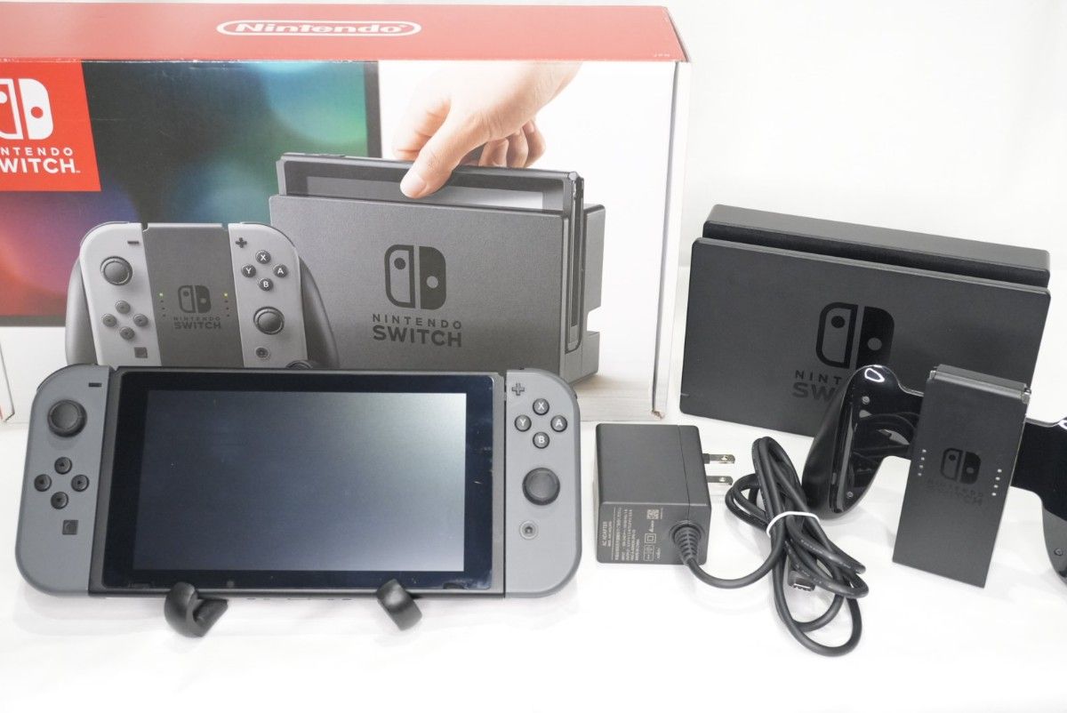 Nintendo Switch ニンテンドースイッチ HAC-001 グレー 本体セット