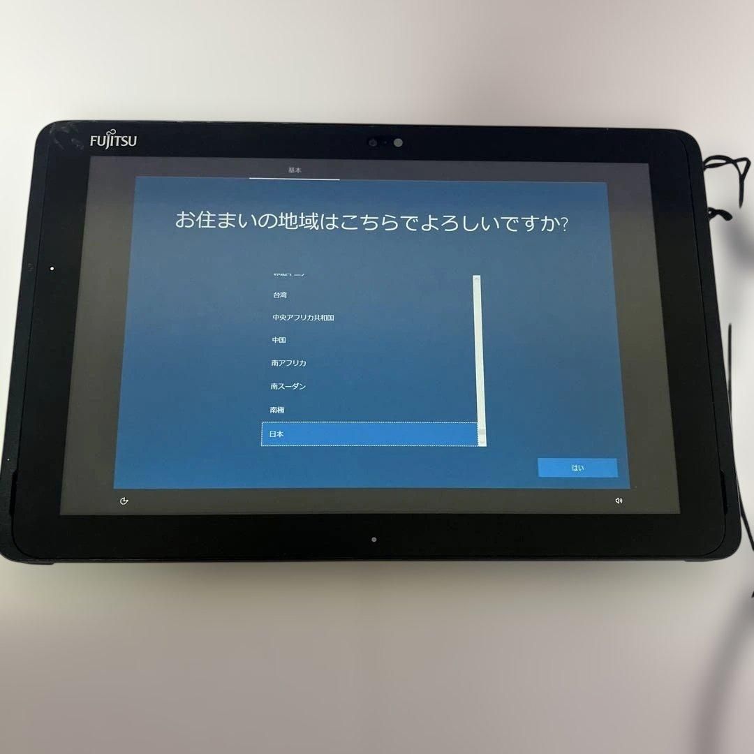 富士通 ワコム 筆圧対応 お絵描きタブレット 128GB Arrows Tab Q 508