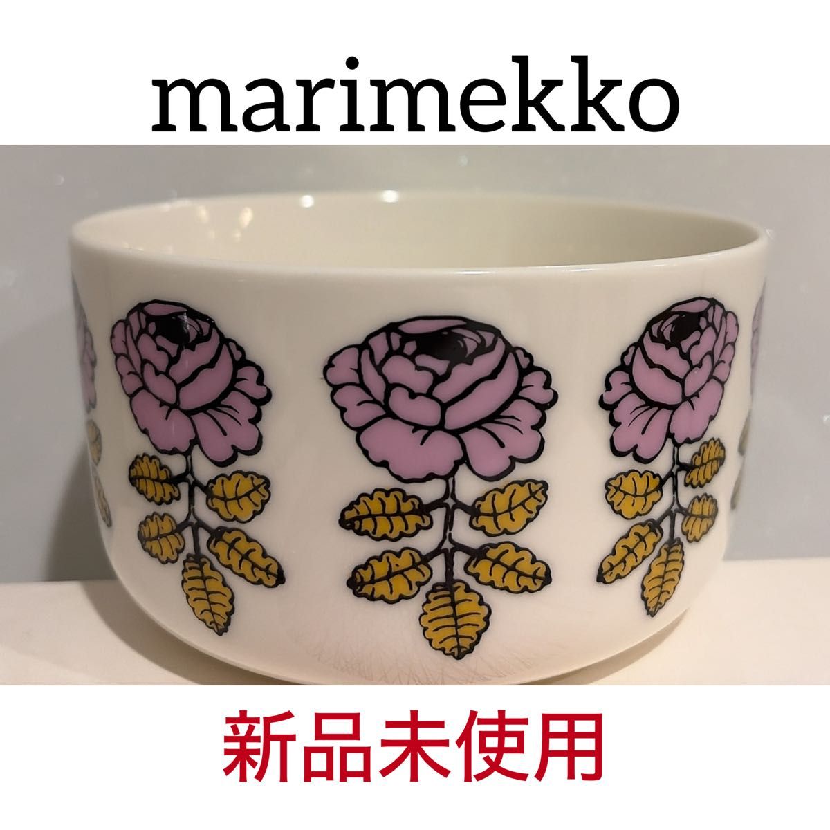 新品未使用マリメッコmarimekko Vihkiruusu（ヴィヒキルース）｜Yahoo