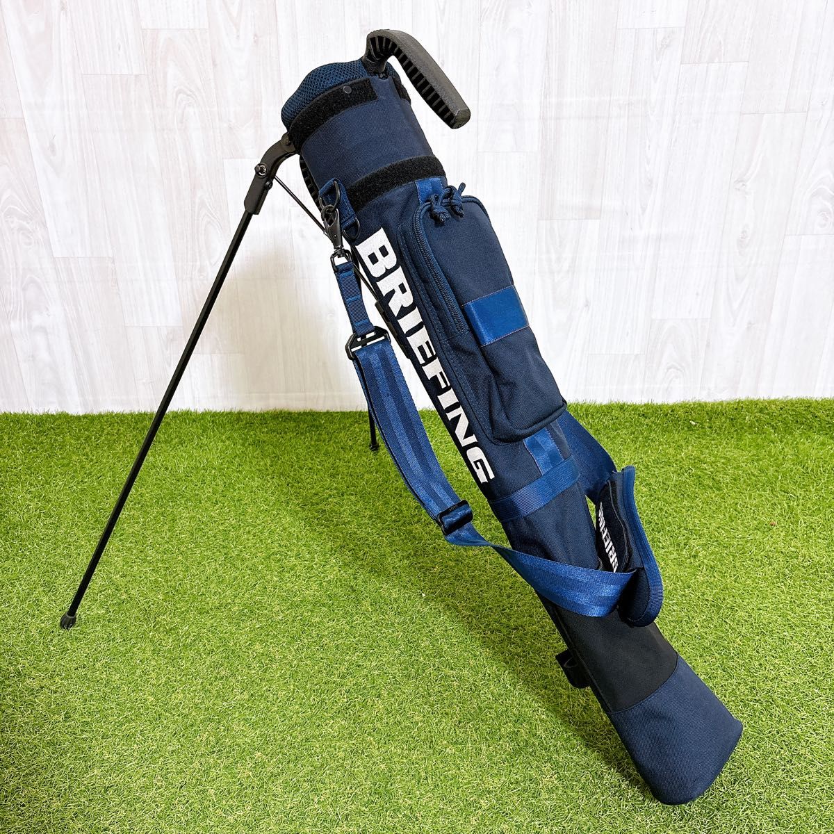 美品 BRIEFING ブリーフィング セルフスタンドキャリー スタンド