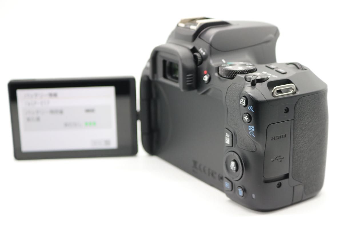 超美品 【Canon EOS Kiss X10 ダブルレンズセット】 キャノン 一眼レフ