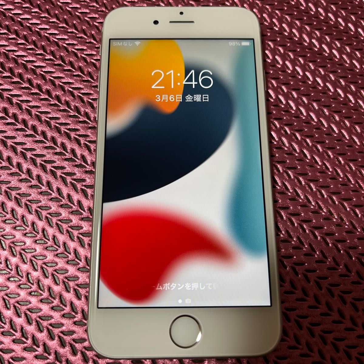 美品 Apple iPhone6s MN0X2J/A 32GB SIMフリー A1688 シルバー 初期化