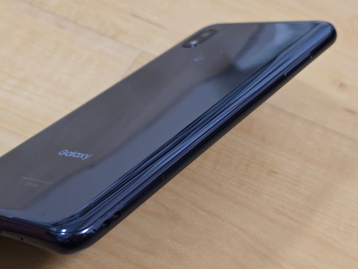 中古 Galaxy A21 シンプル SCV49 au UQモバイル SIMロック解除済み