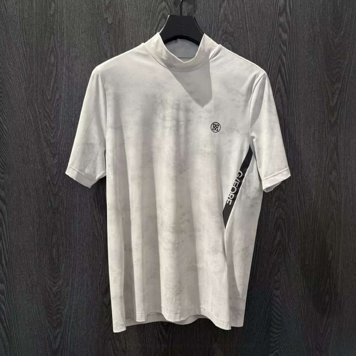 ジーフォアG/FORE ゴルフ Tシャツ 半袖 メンズ モックネックシャツ