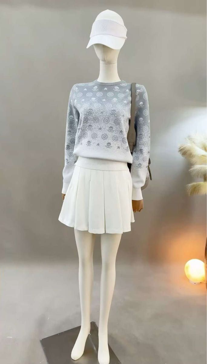 G/FORE ゴルフウェア ジーフォア レディース長袖 ニットセーター