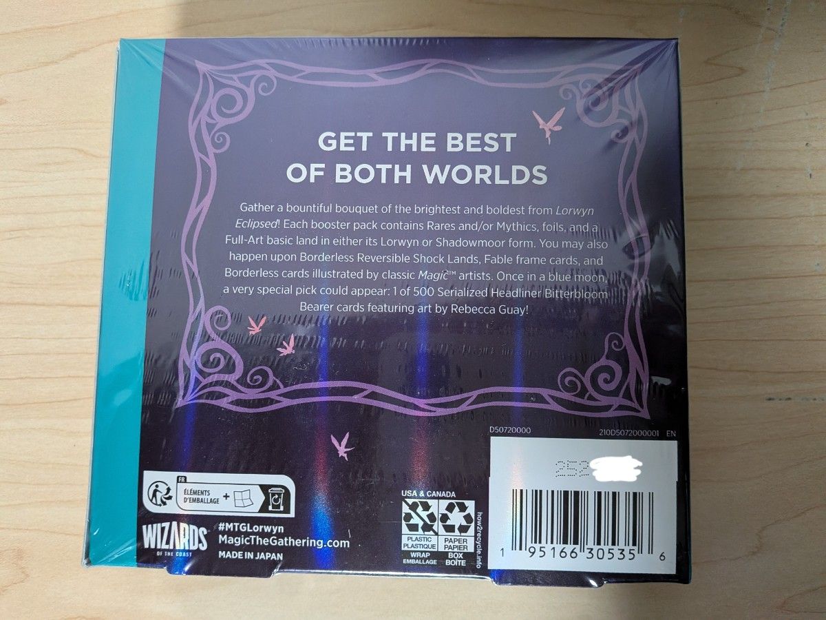 新品未開封 MTG ローウィンの昏明 コレクターブースター 英語版 BOX