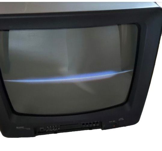 SHARP ブラウン管テレビ 18C-RM2 1989年製 ジャンク品｜Yahoo!フリマ