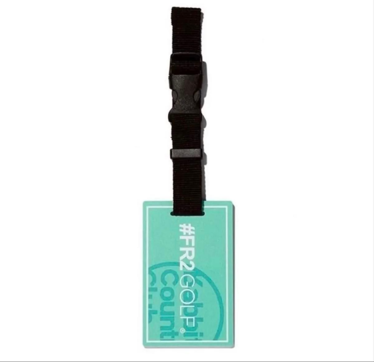 沖縄店限定品】新品未使用 #FR2 GOLF ネームタグ ターコイズブルー