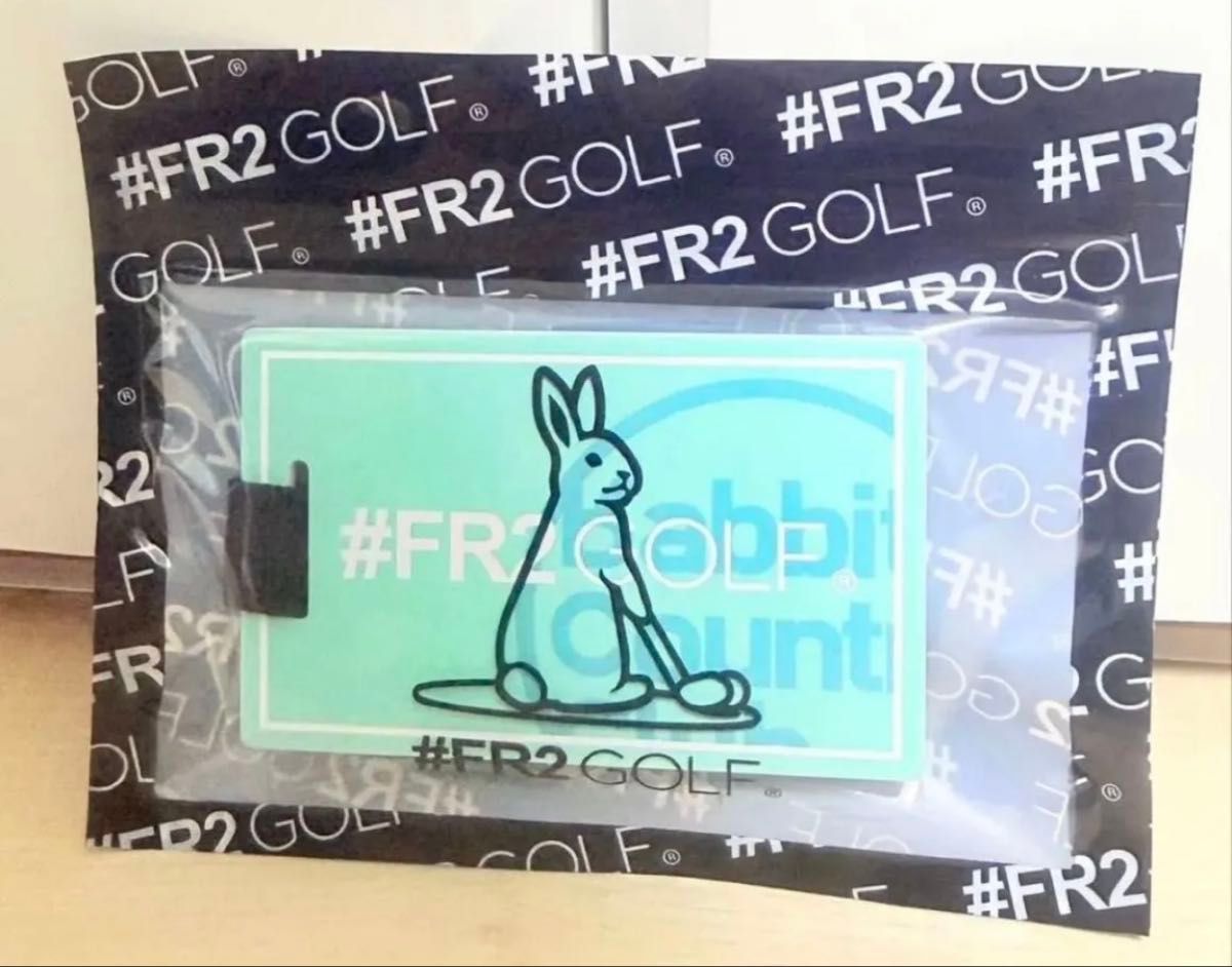 沖縄店限定品】新品未使用 #FR2 GOLF ネームタグ ターコイズブルー