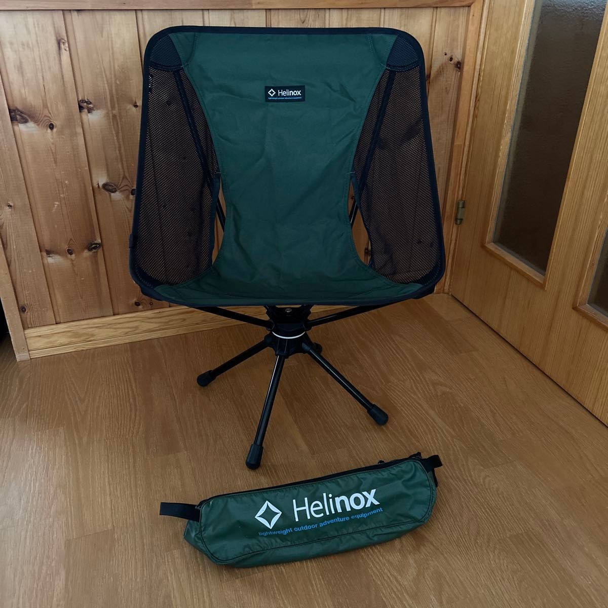 Helinox ヘリノックス スウィベルチェア グリーン 軽量アウトドア