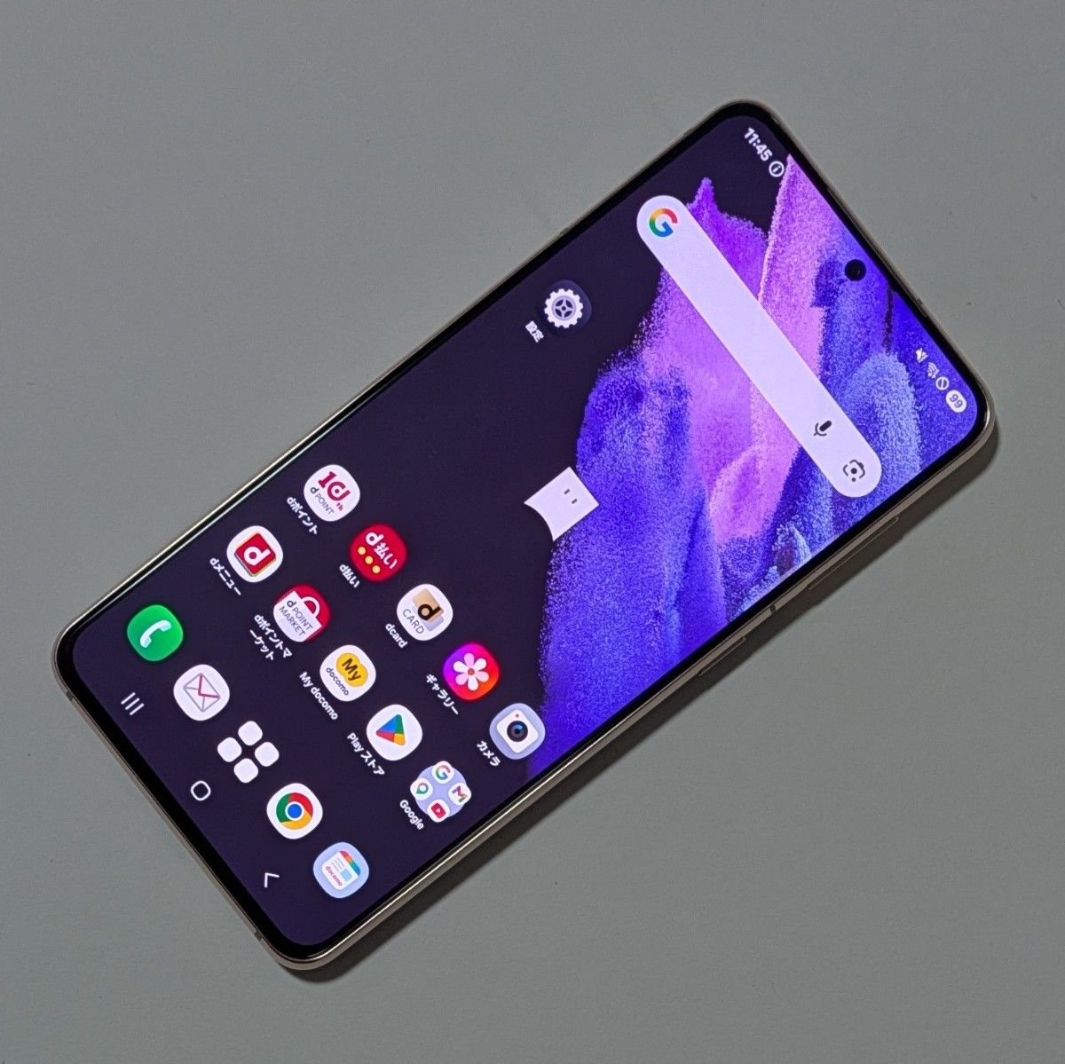 概ね美品】Galaxy S21 5G SC-51B ファントムバイオレット ドコモ SIM