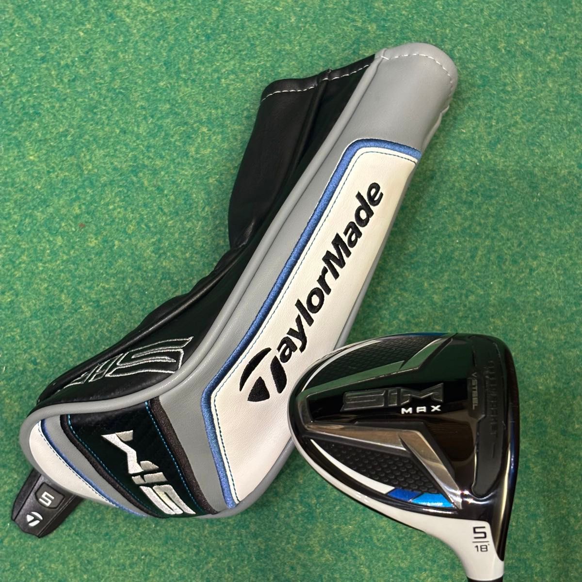 テーラーメイド SIM MAX 5W 18° ディアマナ ZF 60S ヘッドカバー付