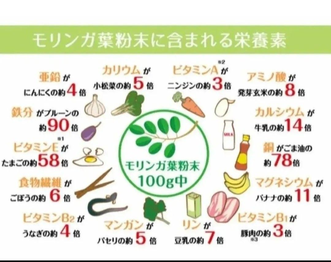 無農薬【ギリギリ限界価格】奇跡の木 モリンガパウダー 200g 遺伝子