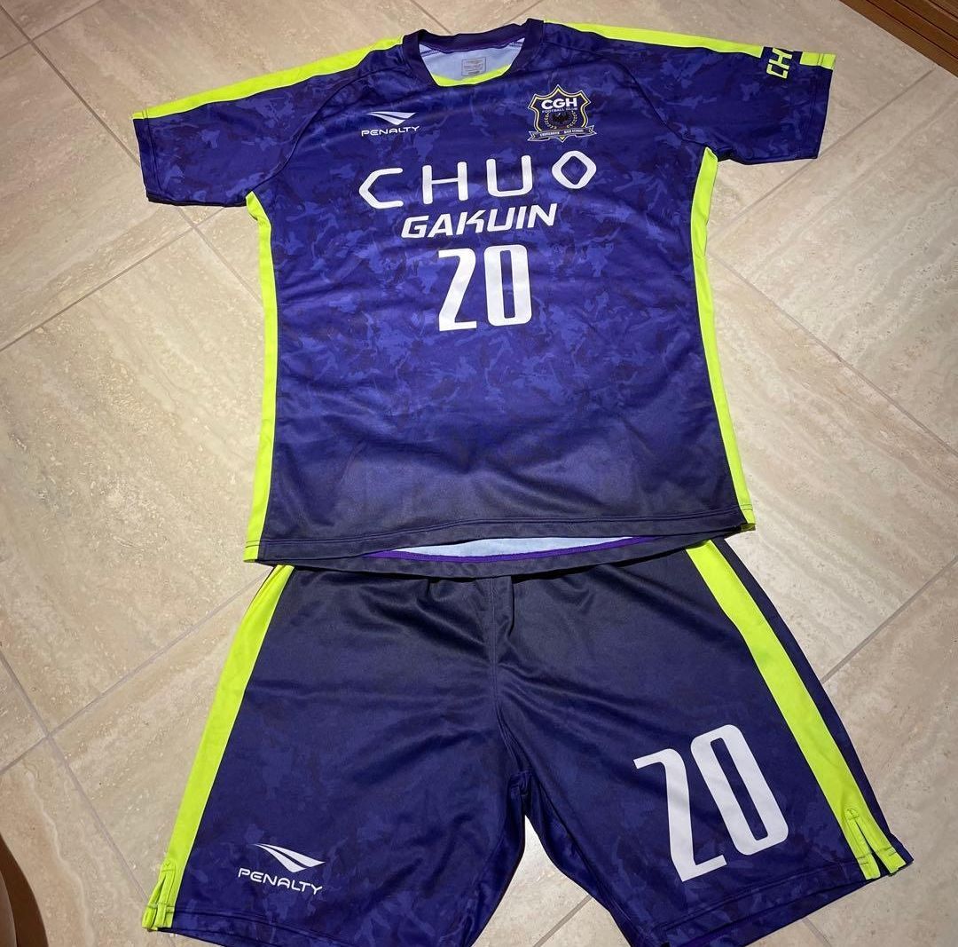 中央学院高校 サッカー部 ユニフォーム 上下 ジャージ セット｜Yahoo
