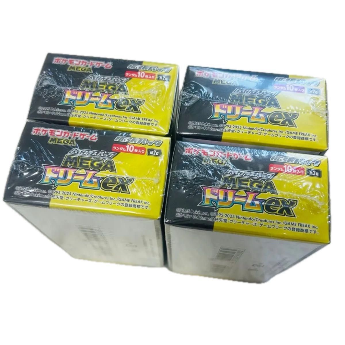 ポケモンカードゲーム ハイクラスパック MEGAドリームex 4BOX