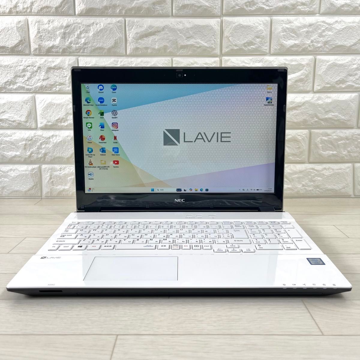 NEC i7 高速SSD512 メモリ16 Windows11 ノートパソコン オフィス