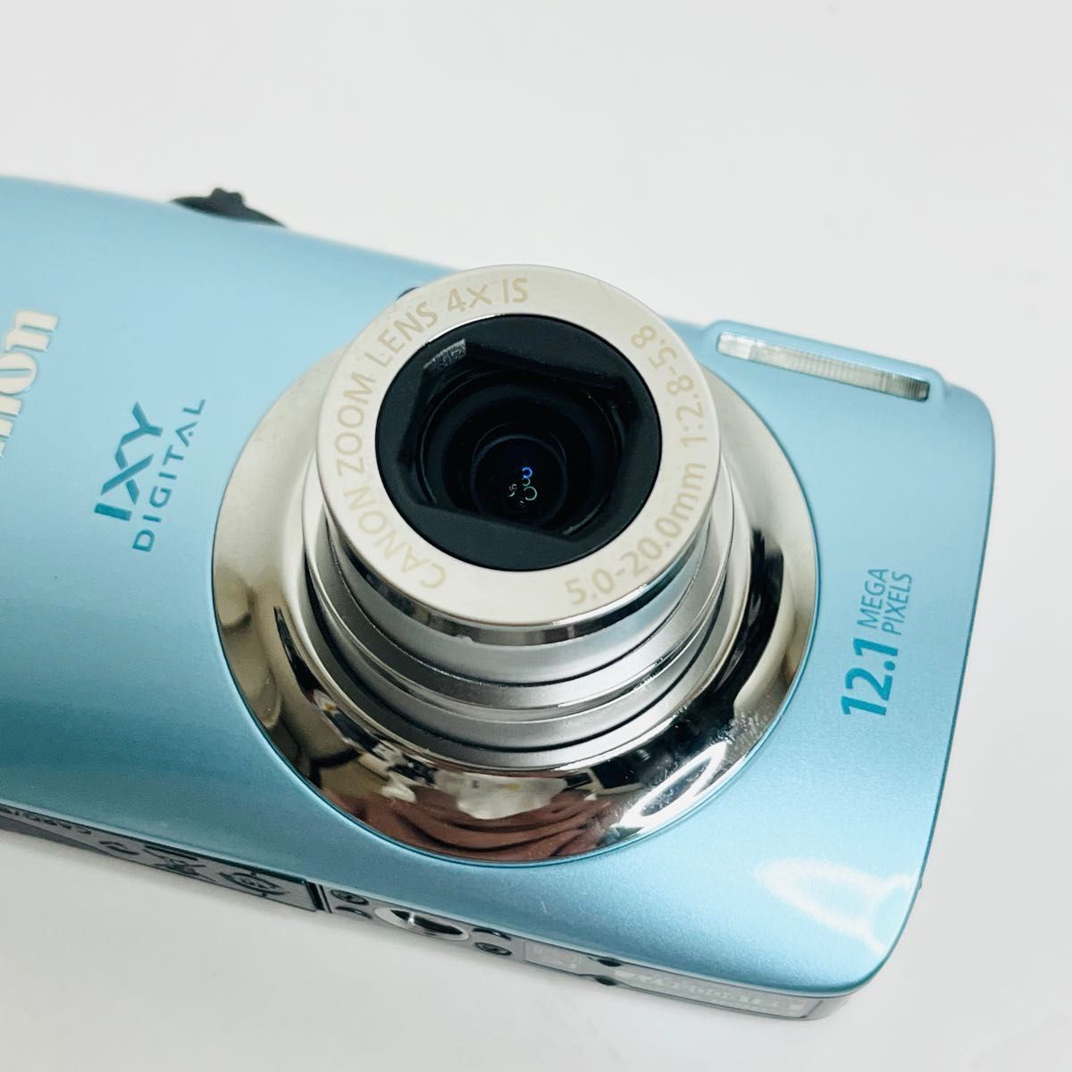 美品】Canon IXY DIGITAL 510IS ブルー コンパクトデジタルカメラ