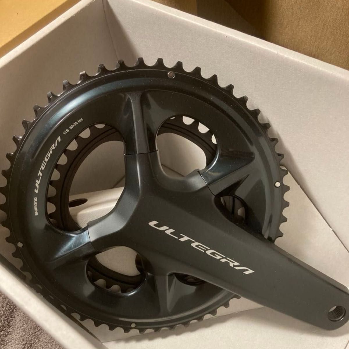 FC-08 ULTEGRA クランクセット 52-36/165mm 新品未使用 アルテグラ