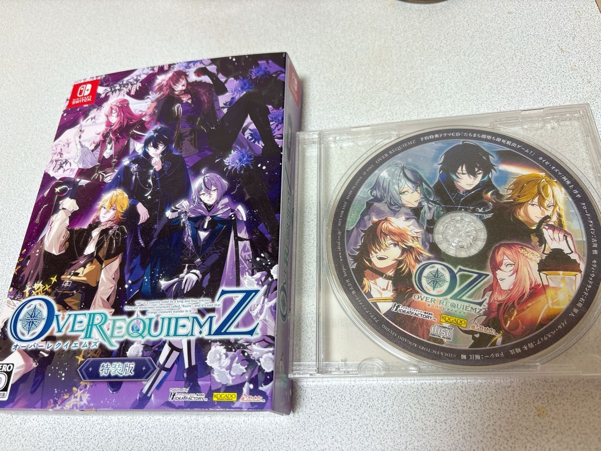 オーバーレクイエムズ OVER Switch REQUIEMZ 特装版 オバレク 予約特典