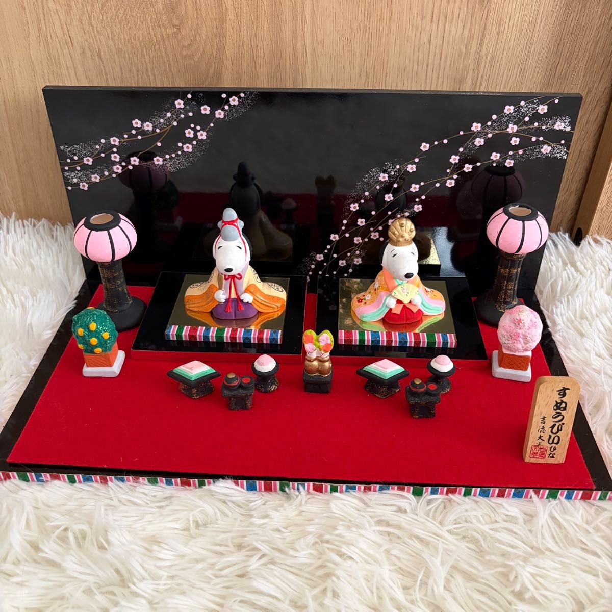 希少 レア 吉徳大光 SNOOPY ひな祭り 陶器製 レトロ｜Yahoo!フリマ（旧