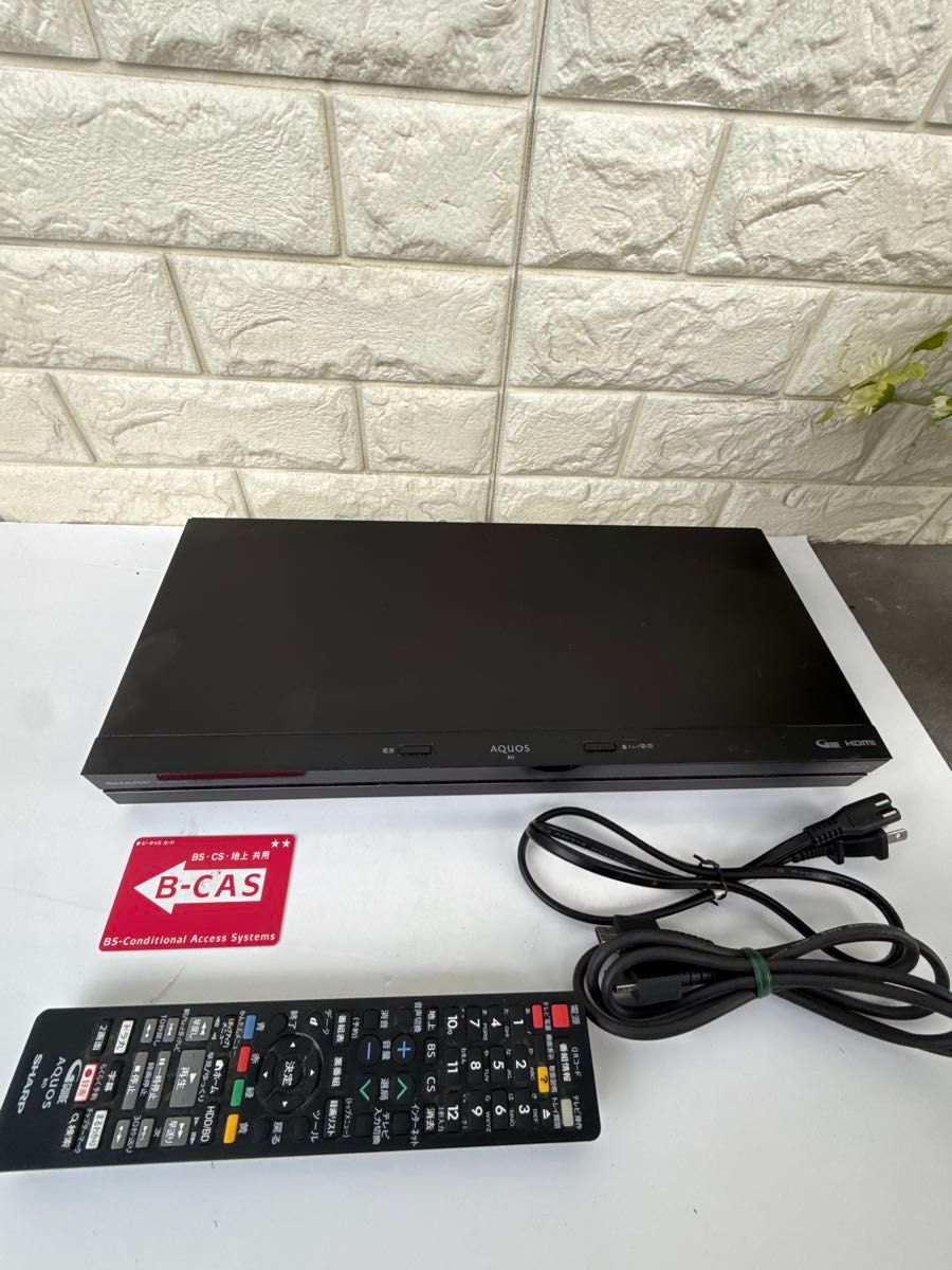 価格交渉可】SHARP AQUOS ブルーレイレコーダー BD-NW1200 1TB 2番組
