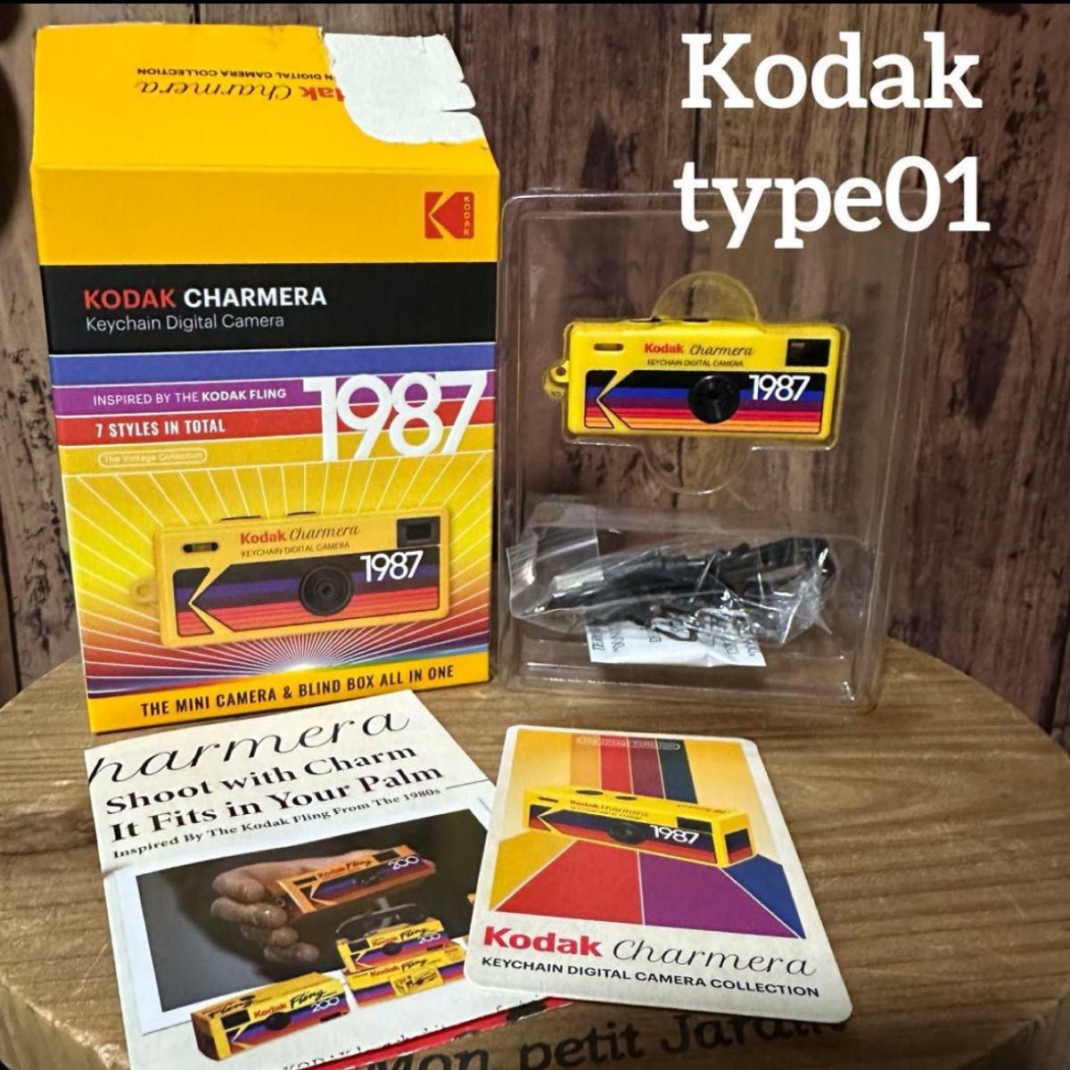 新品未使用】Kodak Charmera 1987 type01 イエロー｜Yahoo!フリマ（旧
