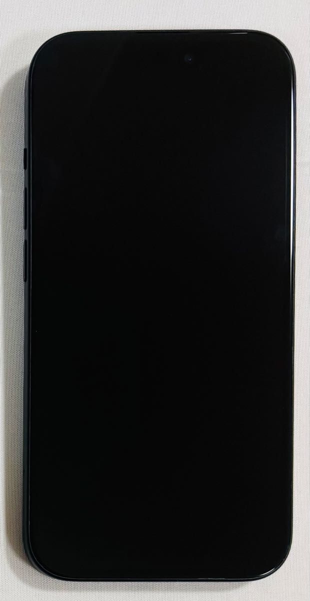 iPhone15 128GB 純正バッテリー87% 美品 SIMフリー ブラック 黒色