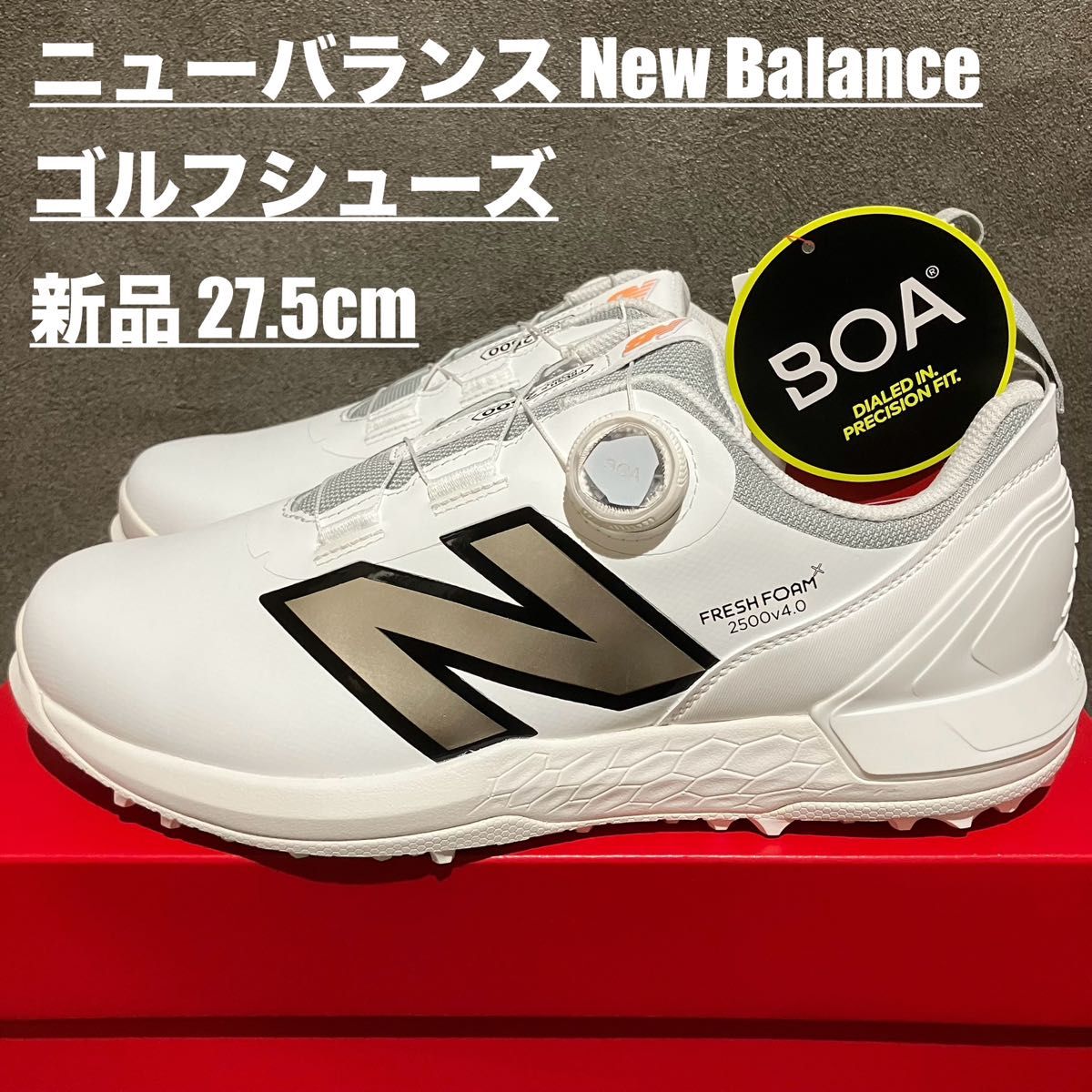 新品】ニューバランス new balance 27 5cm ゴルフシューズ｜Yahoo