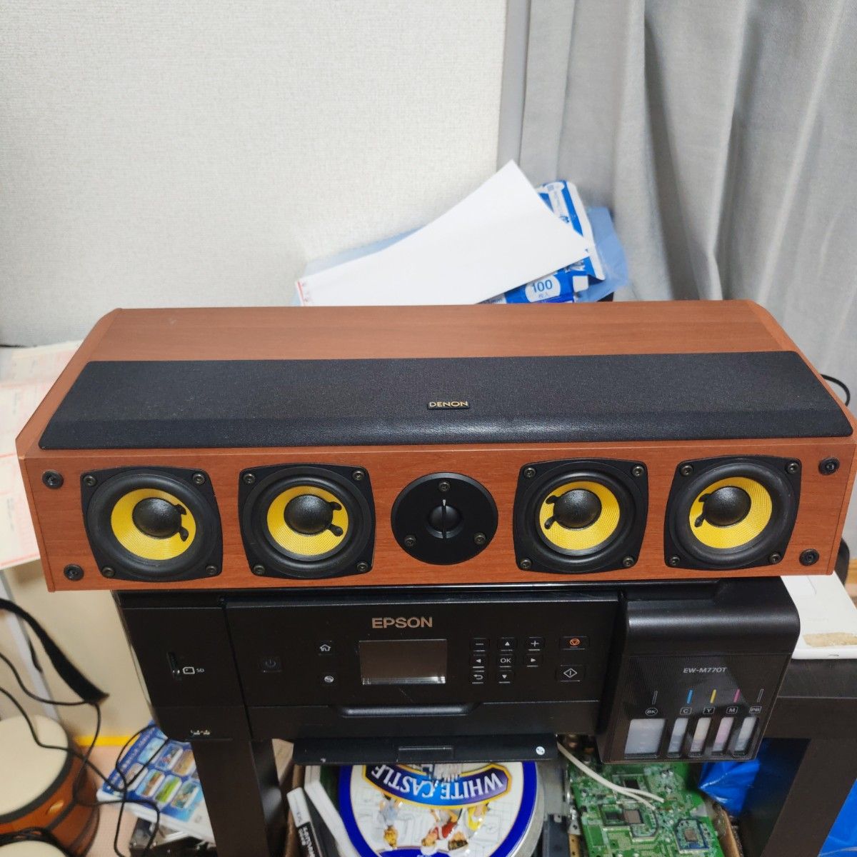 DENON SC-C555SA センタースピーカー｜Yahoo!フリマ（旧PayPayフリマ）