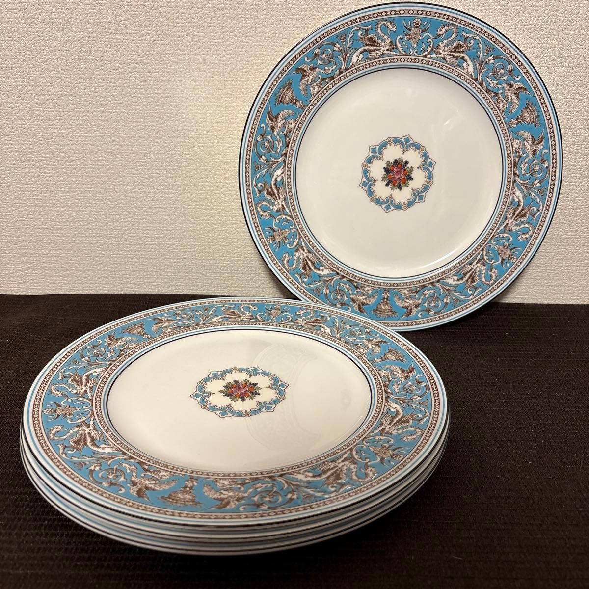 ウェッジウッド フロレンティーン ターコイズ ディナープレート 27 5cm