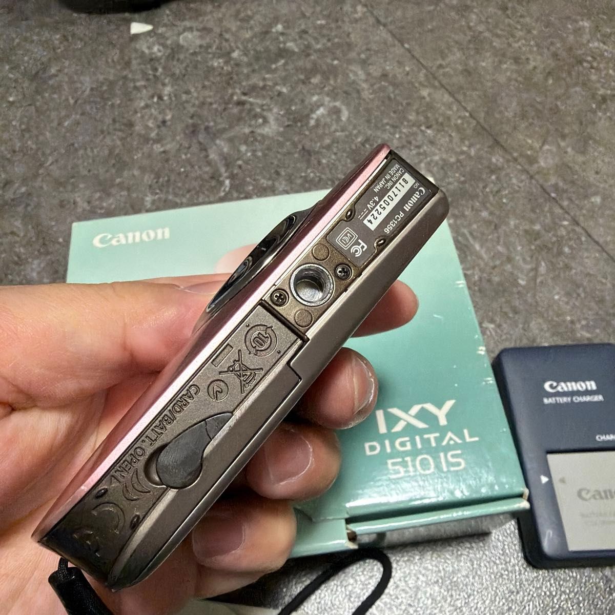 レアピンク canon キヤノン IXY DIGITAL 510 IS コンデジ ピンク