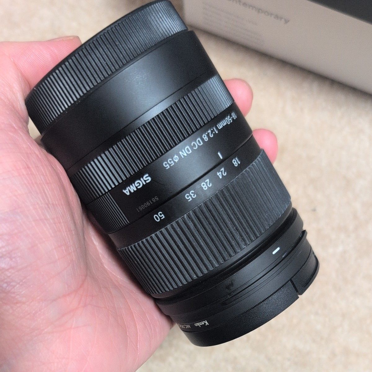 SIGMA 18-50mm F2 8 DC DN 保護フィルター付き｜Yahoo!フリマ（旧