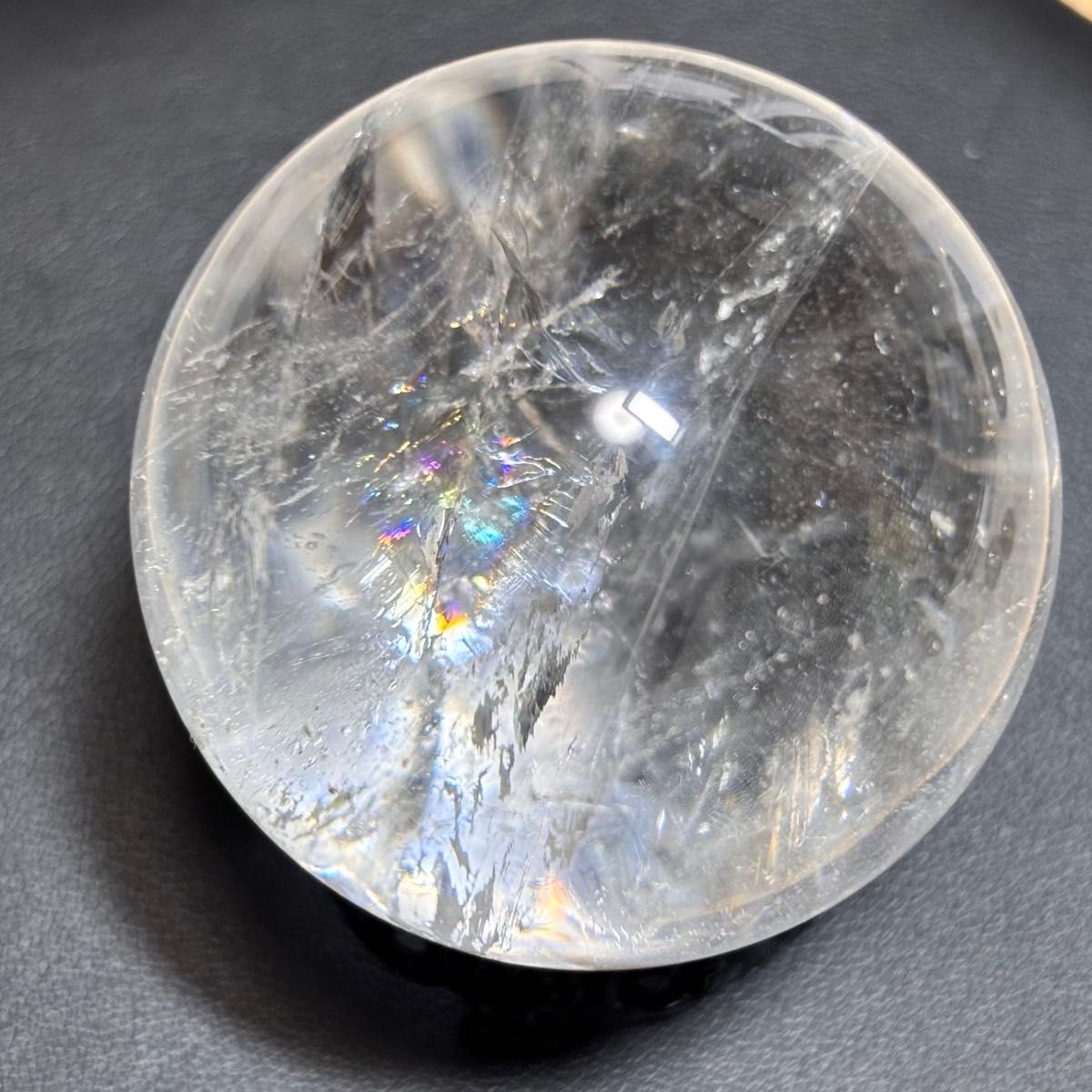 ブラジル産 虹入り 水晶 スフィア 丸玉 天然石｜Yahoo!フリマ（旧