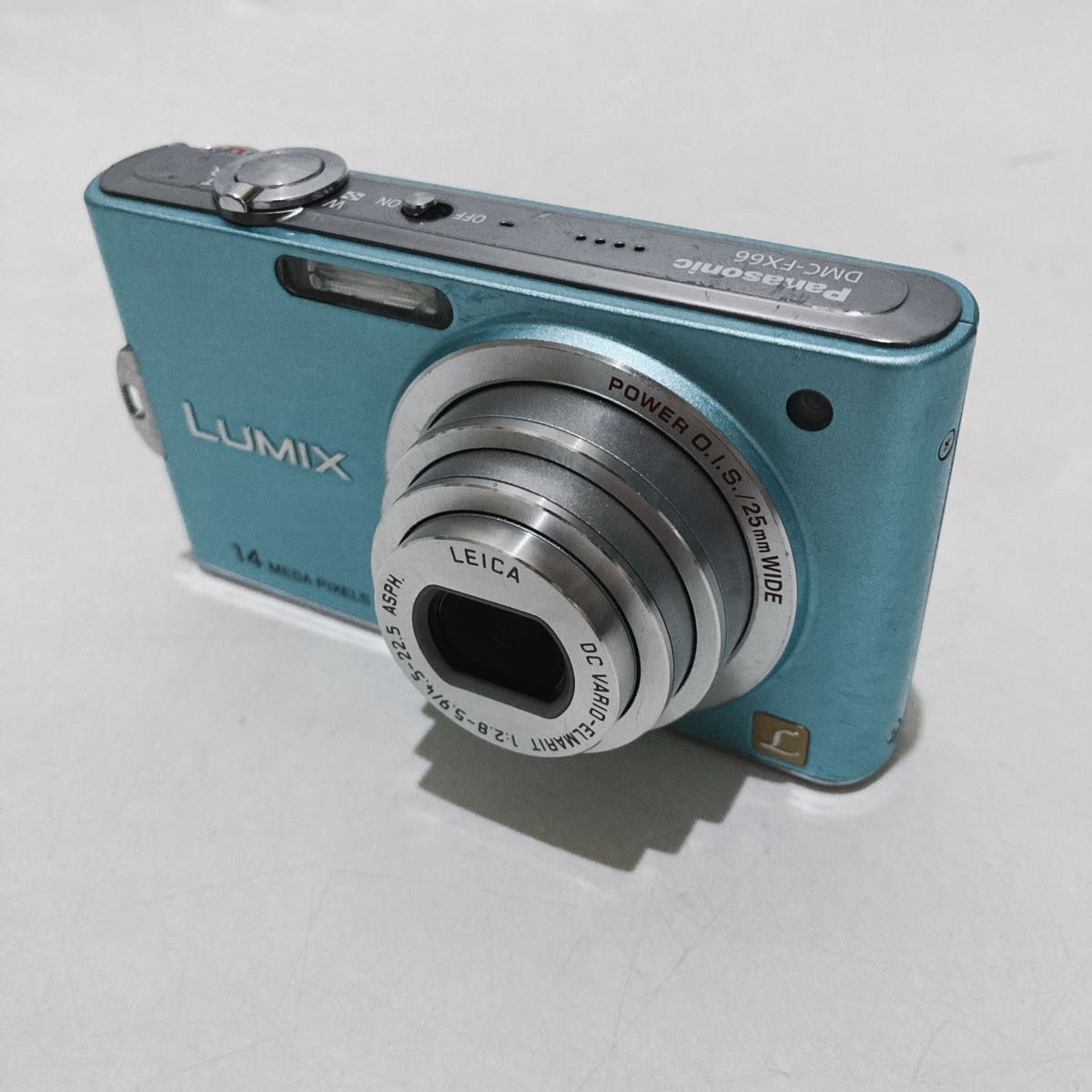 Panasonic LUMIX DMC-FX66 水色 パナソニック デジカメ デジタルカメラ