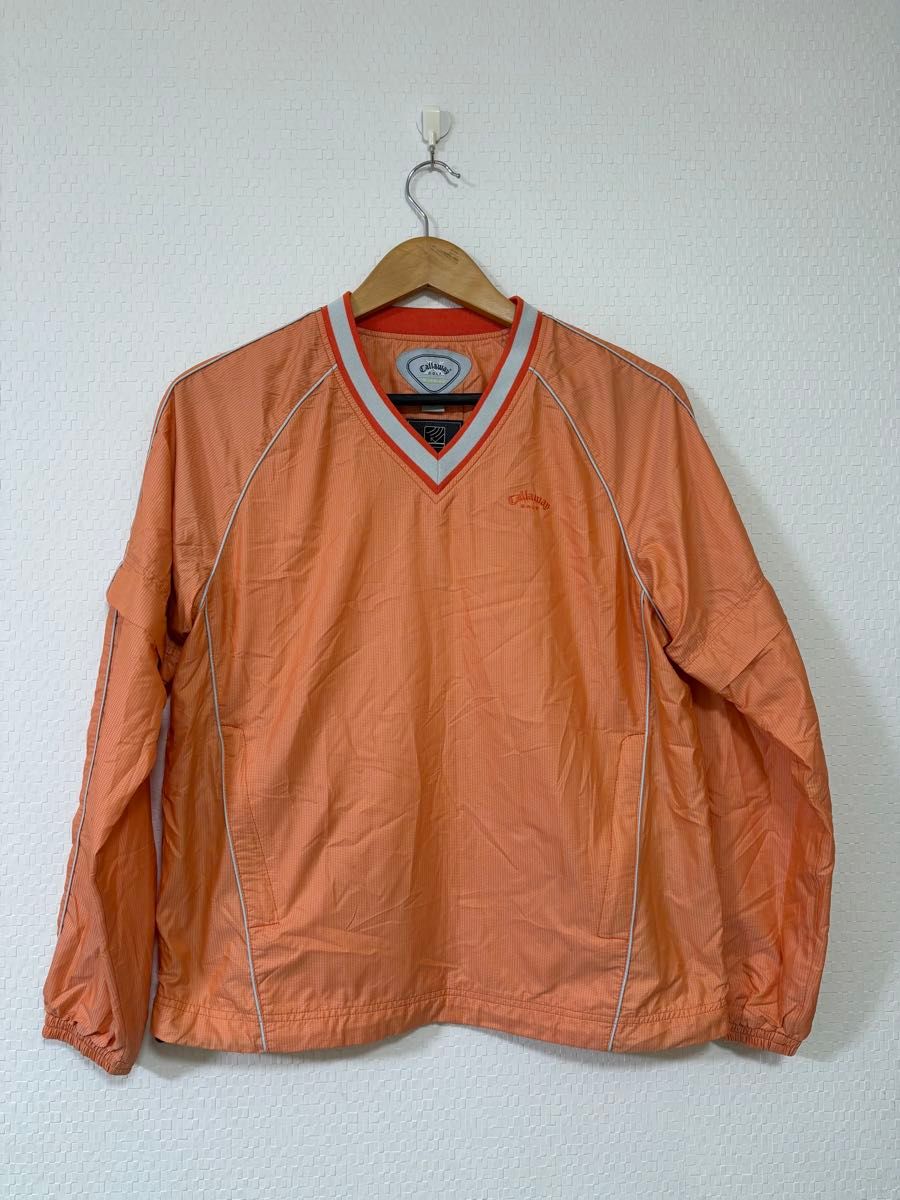 Callaway キャロウェイ ゴルフジャケット プルオーバー 裏メッシュ M